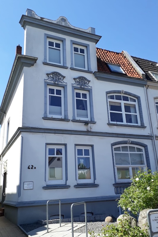 Außenansicht der Praxis